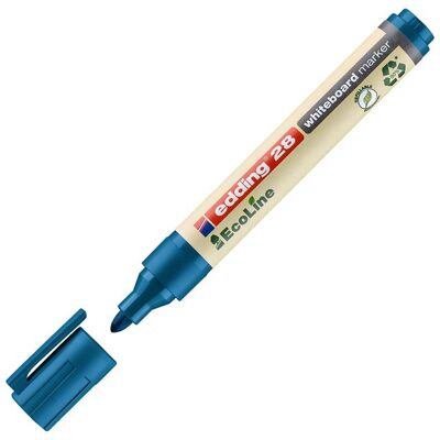 EDDING Whiteboardpenna 28 Ecoline rund 1,5-3mm blå EDDING Whiteboardpenna 28 Ecoline rund 1,5-3mm blå