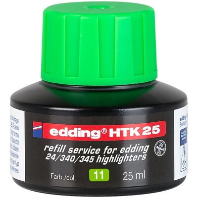 EDDING Refill HTK 25 ink grön 25 ml EDDING Refill HTK 25 ink grön 25 ml