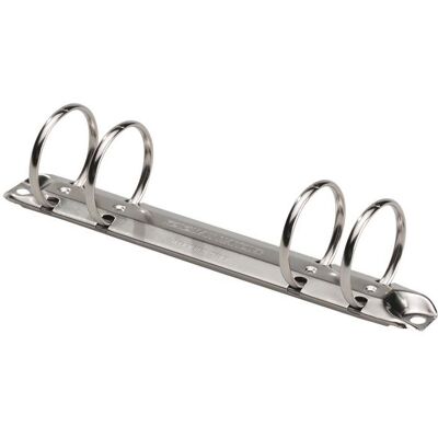 NO BRAND Ringpärmsmekanism, 4 ringar, triomekanism, metall, 29 mm NO BRAND Ringpärmsmekanism, 4 ringar, triomekanism, metall, 29 mm
