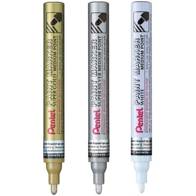 PENTEL Märkpenna Paint Marker rund guld PENTEL Märkpenna Paint Marker rund guld