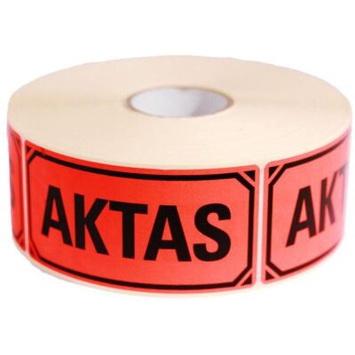 Nordic Generic Brands - Aktas - Självhäftande fluorescerande etiketter - Förpackningstyp Nordic Generic Brands - Aktas - Självhäftande fluorescerande etiketter - Förpackningstyp