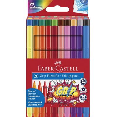 FABER-CASTELL Fiberpenna Grip 20/fp FABER-CASTELL Fiberpenna Grip 20/fp
