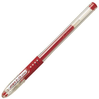 PILOT Gelpenna G-1 Grip 0,5 röd PILOT Gelpenna G-1 Grip 0,5 röd