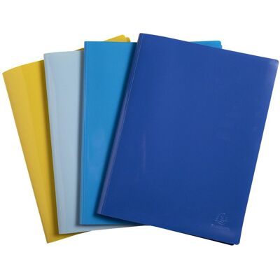 EXACOMPTA Demobok BeeBlue 40 fickor sorterade färger 4/fp EXACOMPTA Demobok BeeBlue 40 fickor sorterade färger 4/fp