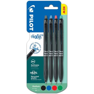 PILOT Gelpenna Frixion Ball Plus 0,7mm 4/fp PILOT Gelpenna Frixion Ball Plus 0,7mm 4/fp
