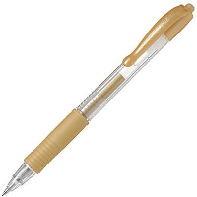 PILOT Gelpenna G-2 Metallic 0,7 guld PILOT Gelpenna G-2 Metallic 0,7 guld