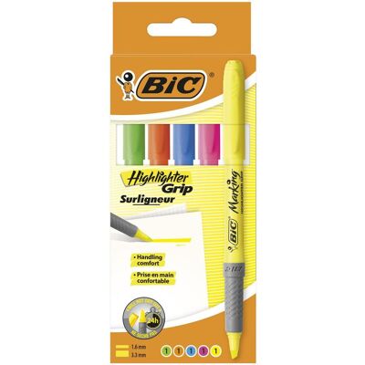 BIC Överstrykningspenna Grip 5/fp BIC Överstrykningspenna Grip 5/fp