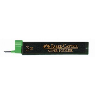 FABER-CASTELL Reservstift 1,4mm Blå 6/fp FABER-CASTELL Reservstift 1,4mm Blå 6/fp