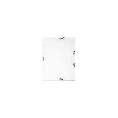 EXACOMPTA Gummibandsmapp 3-klaff Nature Future A4 vit EXACOMPTA Gummibandsmapp 3-klaff Nature Future A4 vit