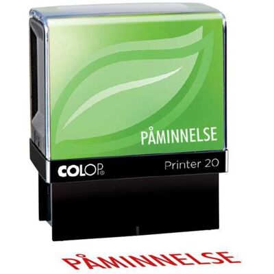 COLOP Stämpel med standardtext: PÅMINNELSE COLOP Stämpel med standardtext: PÅMINNELSE