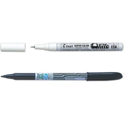 PILOT Märkpenna Super Color Extra Fine Marker permanent, svart PILOT Märkpenna Super Color Extra Fine Marker permanent, svart