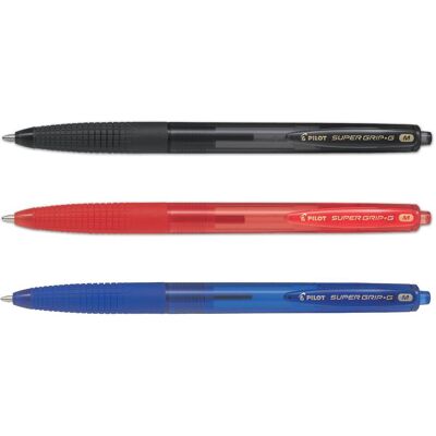 PILOT Kulpenna Super Grip G Medium 1mm blå PILOT Kulpenna Super Grip G Medium 1mm blå