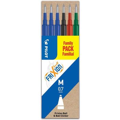PILOT Refill Frixion 0,7mm 4 färger PILOT Refill Frixion 0,7mm 4 färger
