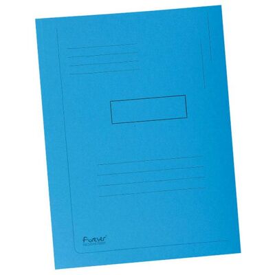 EXACOMPTA Mapp 2-klaff 280g A4 blå EXACOMPTA Mapp 2-klaff 280g A4 blå