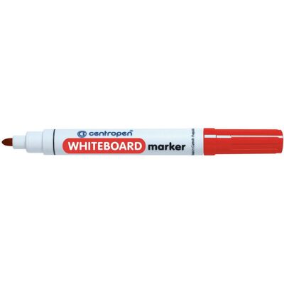 CENTROPEN Whiteboardpenna rund röd CENTROPEN Whiteboardpenna rund röd