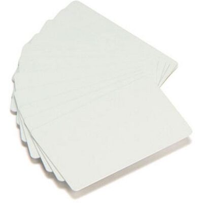 ZEBRA Plastkort PVC White Cards 500/fp ZEBRA Plastkort PVC White Cards 500/fp