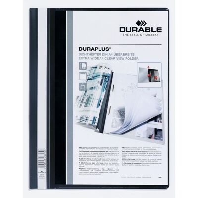 DURABLE Offertmapp DURAPLUS EU m.ficka A4+ svart DURABLE Offertmapp DURAPLUS EU m.ficka A4+ svart