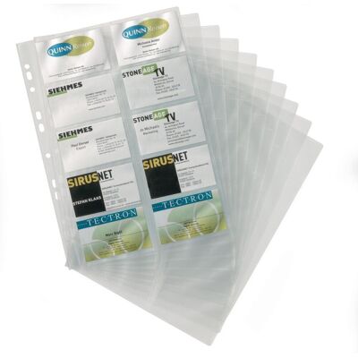DURABLE Visitkortsficka 10/fp DURABLE Visitkortsficka 10/fp