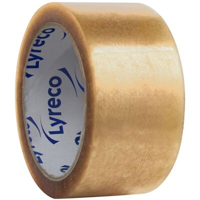 LYRECO Packtejp PP 50mmx66m klar 6/fp LYRECO Packtejp PP 50mmx66m klar 6/fp