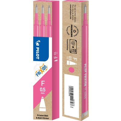 PILOT Refill Frixion 0,5mm rosa 3/fp PILOT Refill Frixion 0,5mm rosa 3/fp