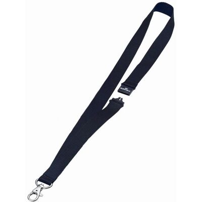 DURABLE Nyckelband karbinhake svart 10/fp DURABLE Nyckelband karbinhake svart 10/fp