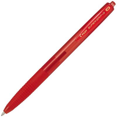 PILOT Kulpenna Super Grip G Medium 1mm röd PILOT Kulpenna Super Grip G Medium 1mm röd
