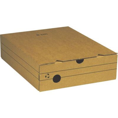 NO BRAND Arkivkartong Miniwell, A4, 80x325x240 mm NO BRAND Arkivkartong Miniwell, A4, 80x325x240 mm