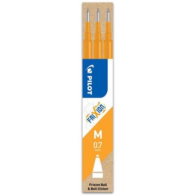 PILOT Refill Frixion 0,7mm aprikos 3/fp PILOT Refill Frixion 0,7mm aprikos 3/fp