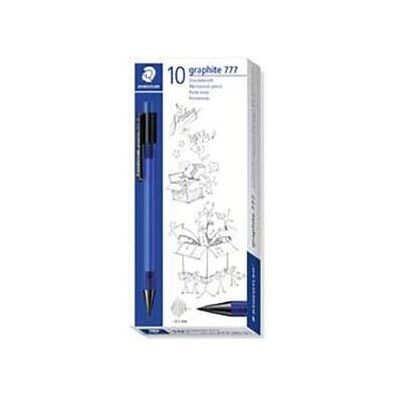 STAEDTLER Stiftpenna, Graphite 777, 0,5 mm B-stift, blå pennkropp STAEDTLER Stiftpenna, Graphite 777, 0,5 mm B-stift, blå pennkropp