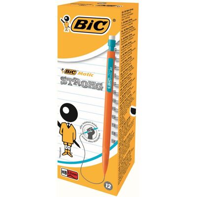 BIC Stiftpenna Matic Classic, Matic Strong, 0,9mm HB-stift, sorterade färger BIC Stiftpenna Matic Classic, Matic Strong, 0,9mm HB-stift, sorterade färger
