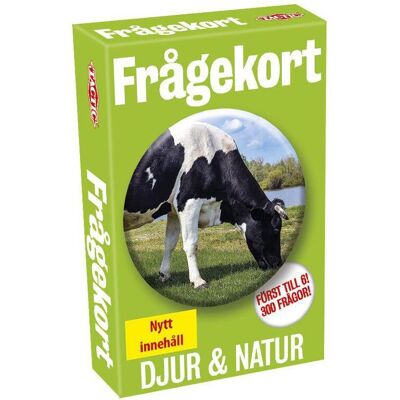 TACTIC Spel Frågekort, Djur & Natur TACTIC Spel Frågekort, Djur & Natur