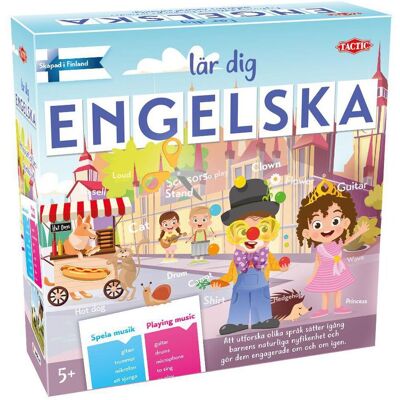 TACTIC Spel Lär dig engelska från 5 år TACTIC Spel Lär dig engelska från 5 år