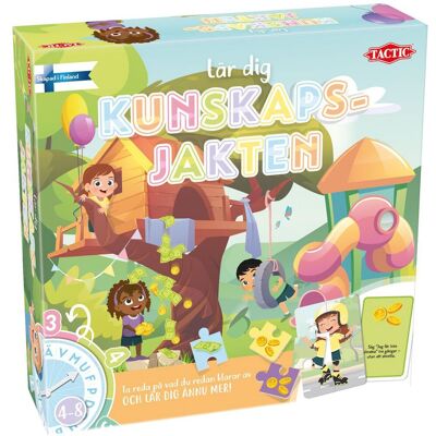 Tactic Pedagogiskt Spel för Barn 4-8 - Kunskapsjakten Tactic Pedagogiskt Spel för Barn 4-8 - Kunskapsjakten