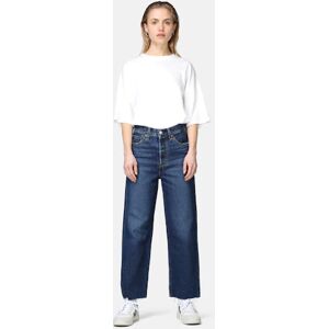 Levi's Jeans - Ribcage Straight Ankle Female W25-L29 Blå