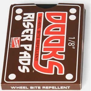 Shorty's Riserpads - 1/8 Dooks Male 1/8 Svart