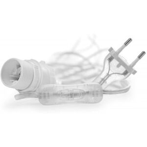 Watt & Veke Kabel 5 M Transparent Med Brytare