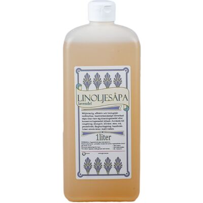 Grunne Linoljesåpa Lavendel 1 L Grunne Linoljesåpa Lavendel 1 L