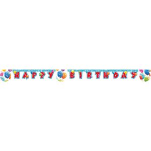 PROCOS Sparkling Balloons Happy Birthday Girlang