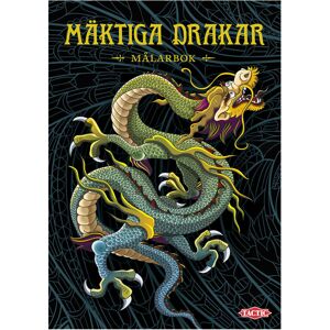 TACTIC Mäktiga Drakar Målarbok