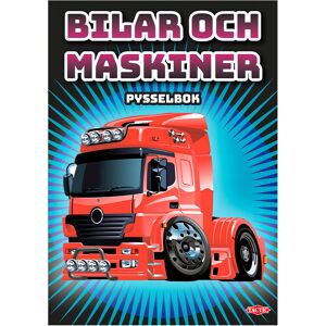 TACTIC Pysselbok Bilar och Maskiner