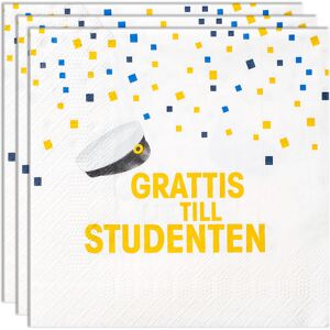 Design House Grattis Till Studenten Pappersservetter