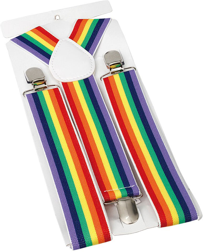 Pride Hängslen Regnbågsfärgad Pride Hängslen Regnbågsfärgad