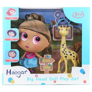 SUNTOY Big Head Doll Set Zoo