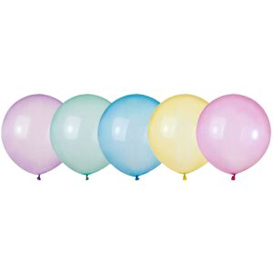 INCLUDERA Stora Runda Rainbow Crystal Ballonger Mix (10-pack)