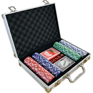 Hisabjoker Texas Hold'em PokerSet med Väska