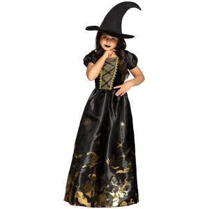 Spooky Witch Maskeraddräkt Barn (4-6 år (110-128 cl))