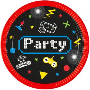 PROCOS Gaming Party Papperstallrikar