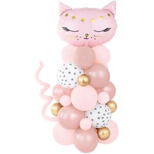 PARTYDECO Ballongbukett Katt