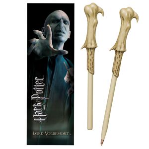 NOBLE COLLECTION Voldemort Trollstav Penna & Bokmärke