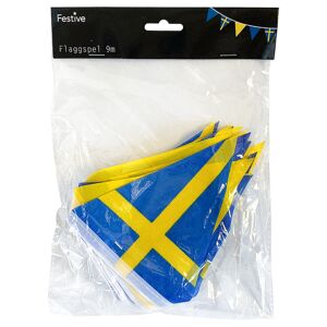HEDLUND Vimpelgirlang Sverige Flaggor Mini